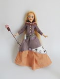 la magicienne the mage doll disney princess rpg magie fantaisie violet amusant raiponce tangled dolls customs Jenna Pan