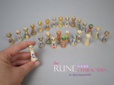 jenna pan dolls poupée création de personnages runes characters futhark magie magick witchcraft board games jeu de société fait main handmade made in france made in lille émotions marionnettes puppet pions pawn