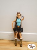 jenna pan lara croft tomb raider old vieux classique classic wonder woman eidos core design playstation 1 poupée doll mattel dollstagram doll custom charadesign personnage collection dolls poupée création de personnages ooak doll custom marionnette puppet repaint doll custom poupée jennapandolls jennapanpoupee mattel barbie ooak fait main handmade barbie  tissu conte de fées fairytale magic made in canada montreal quebec upcycled
